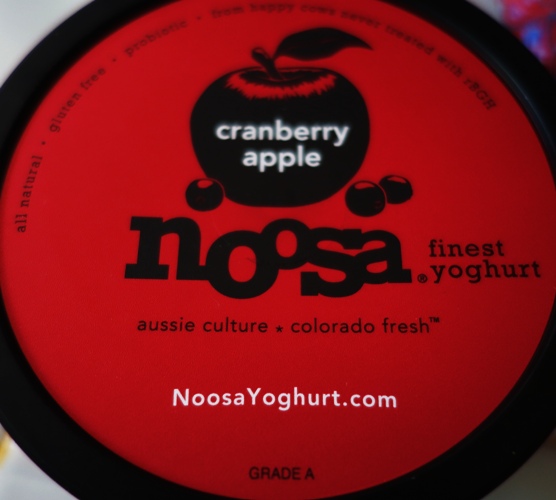 Cranberry Apple Yoghurt, Limited Batch, Yogurt Flavors, Noosa