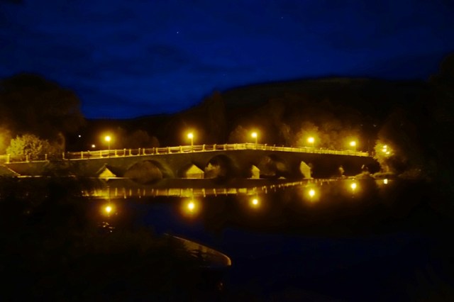 Night Bridge Pictures, Burgauer Bridge, Jena, Germany