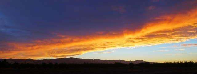 Sunset, Clouds, Eclipse Overcast, Red Sky