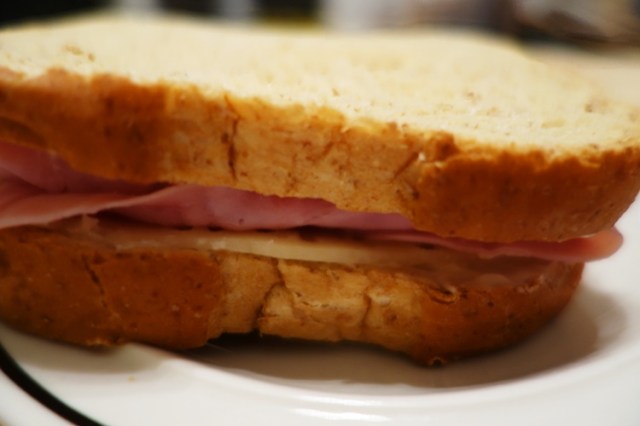 National Sandwich Day, Ham and Swiss, Home Pride Wheat Bread