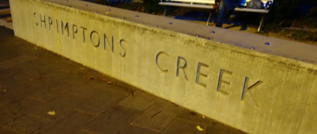 Shrimptons Creek, North Ryde, Macquarie Centre, Australia