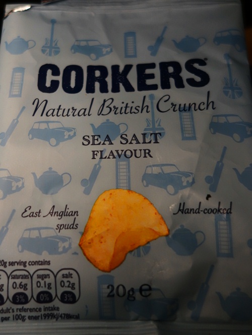 Snack on Plane, British Airways, Glasgow, Heathrow