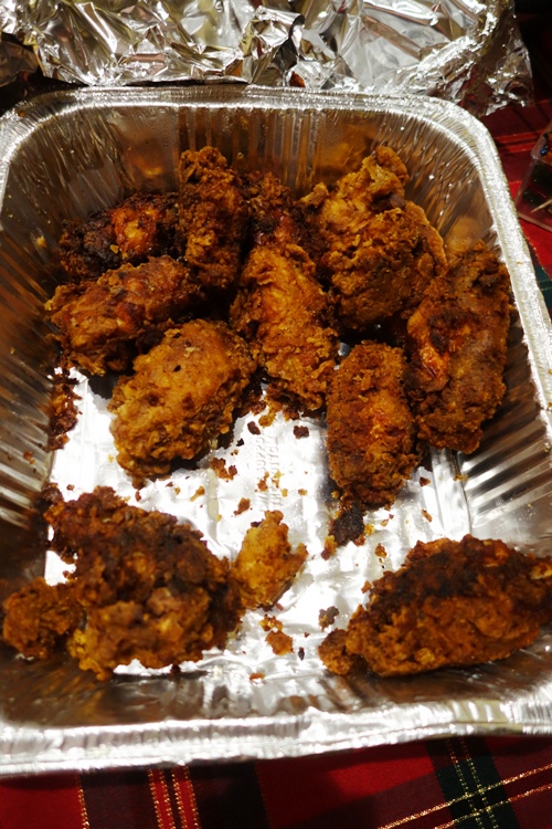 Fried Chicken Wings, Finger Foods, Party, Holiday Part, Gift Exchange