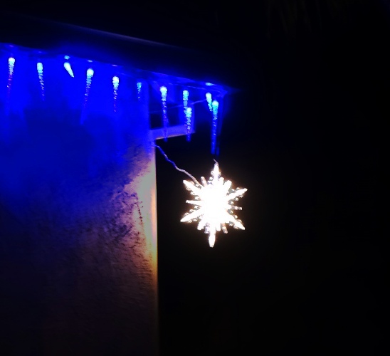 Star Light, Christmas Lights, December, Christmas