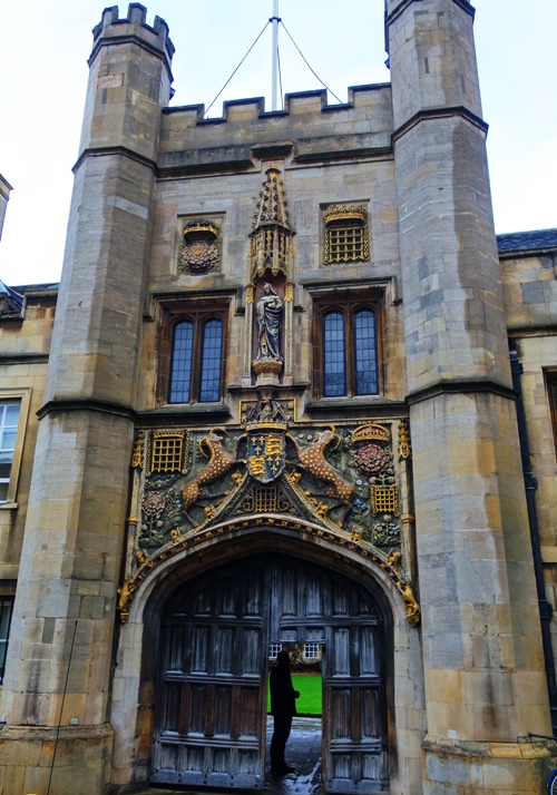 Christ's College, Cambridge University, Richard Bernerd, Great Gate, St. Andrews Street