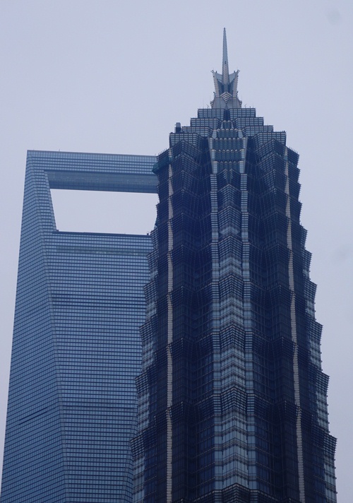 Shanghai World Financial Center, Jin Mao Tower, Pudong, Shanghai, China