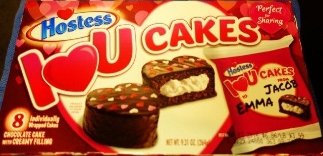 Hostess, I Love You Cakes, Snack Cakes, Limited Edition