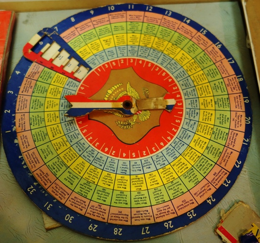 Game Spinner, Meet the Presidents, Selchow and Righter, Board Games, Trivia Games