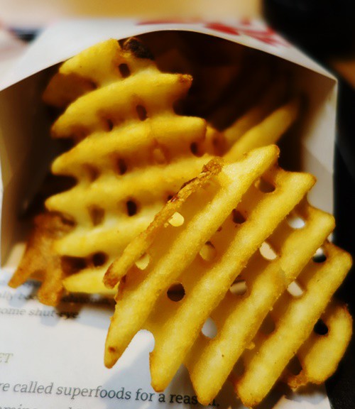 Chick-fil-A, Waffle Cut Fries, Food