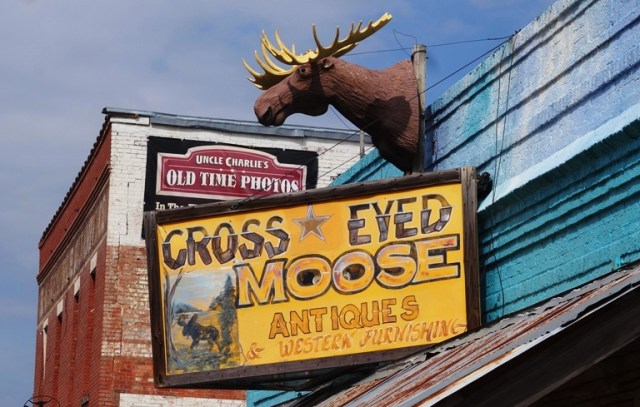 Cross Eyed Moose, Antiques, Stock yards, Fort Worth