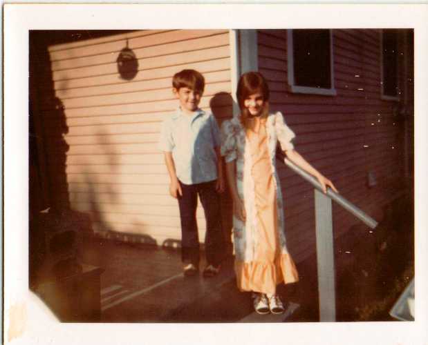 Piano Recital, all dressed up, big sister, pre-recital picture