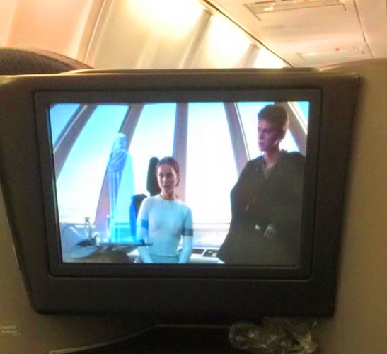 Movie Marathon in Flight, Star Wars Movie Marathon, Long Flights