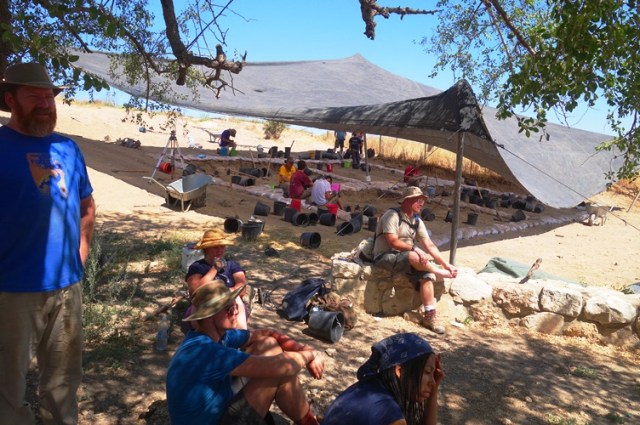 Tel Lachish, Technology Break, Break from digging