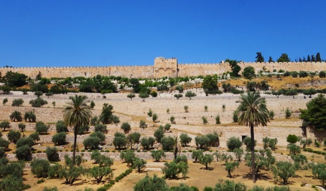 Kidron Valley, Golden Gate, Eastern Gate, Temple Mount