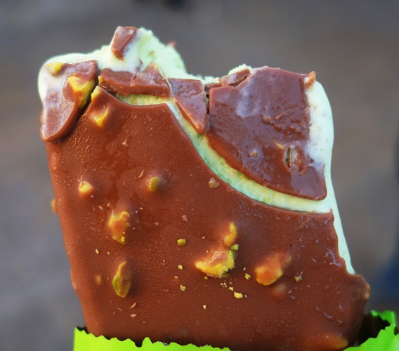 Pistachio Magnum Bar, Jerusalem, ice cream bar, magnum bars