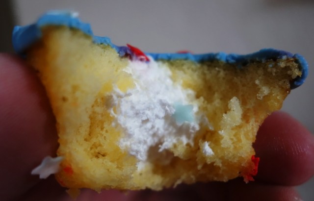Star Spangled CupCakes, Sprinkles, Creme Filling