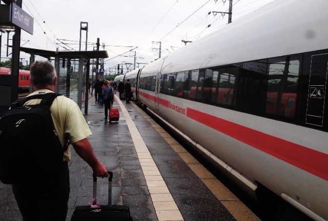 ICE, Erfurt, Germany, Train, High Speed Train