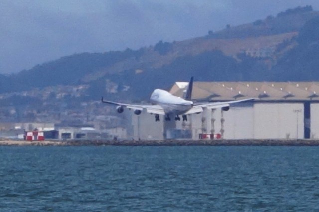 SFO, Landing, Gear Down, San Francisco, United Airlines