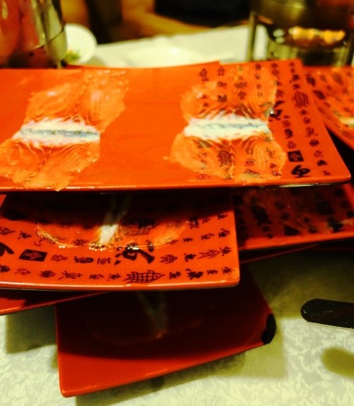 Thin sliced fish, grouper fish, fish hot pot