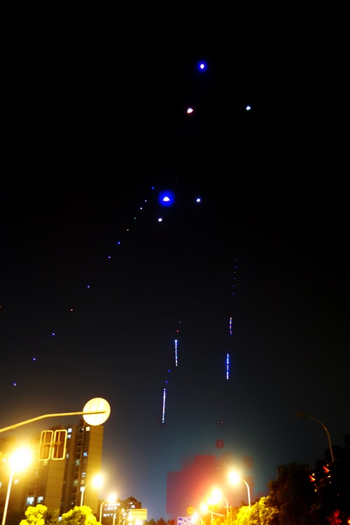 Shanghai, Night Kites, Kite Flying, LED Kites