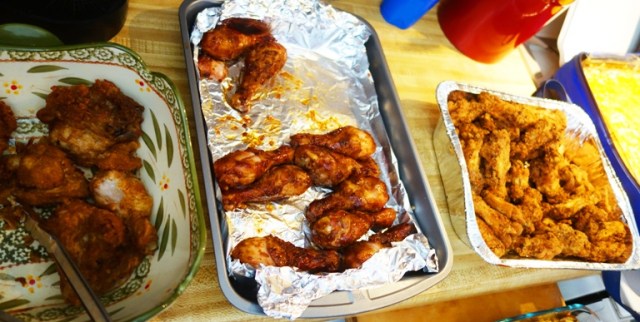 Fried Chicken, Homeade Chicken, Potluck, Sunday Potluck