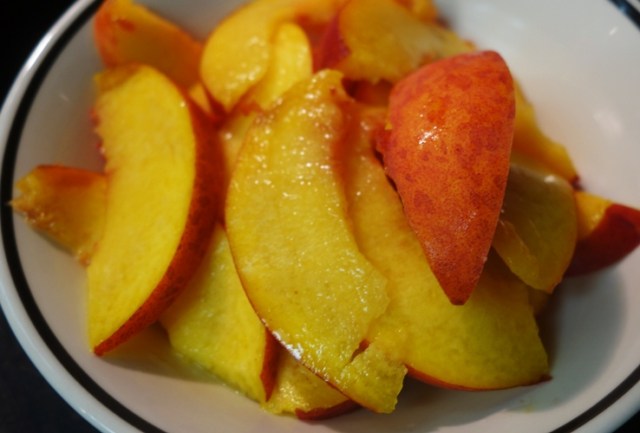Sliced Peaches, Freestone Peach, national eat a peach day