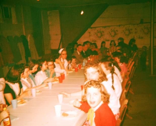 Frytown Church of Christ, Church Basement, Fellowship Lunch, Potluck