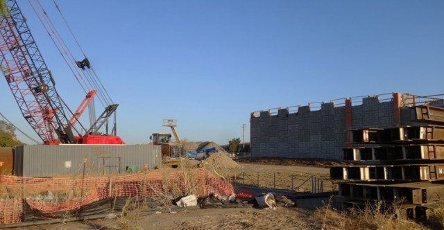 11th Stree Bridge Replacement, Tracy, Calfornia, Bridge reconstruction, construction