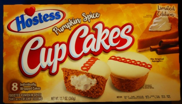 Pumpkin Spice CupCakes, Hostess, Snack Cakes, Limited Edition