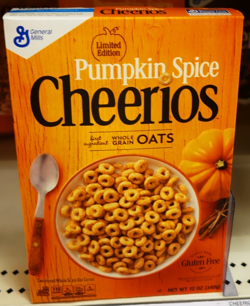 Pumpkin Spice Cheerios, Cheerios, Pumpkin, Oats, Cereal, Fall