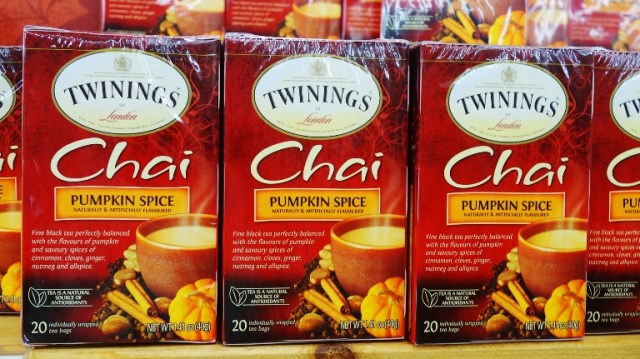 Twinings, Pumpkin Spice Chai, Tea, Seasonal Food Items