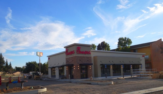 Stockton, California, March Lane, I-5,  Chick-fil-A, Beautiful Sky