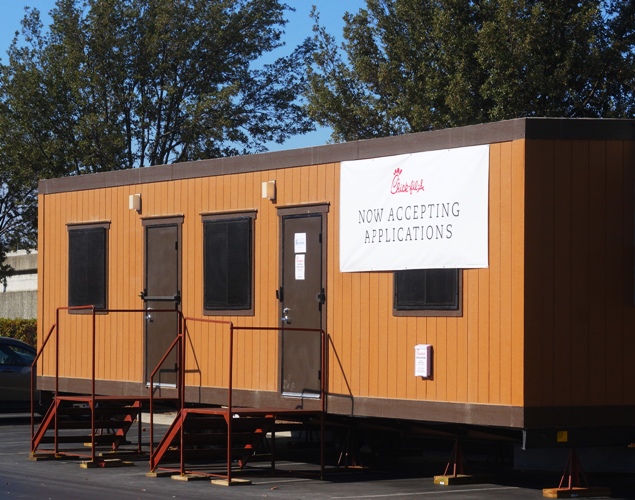 Now Accepting Applications, Construction, Chick-fil-A, Pleasanton, Opening Soon