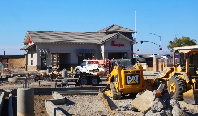 Pleasanton, Chick-fil-A, Coming Soon, Parking Lot Construction