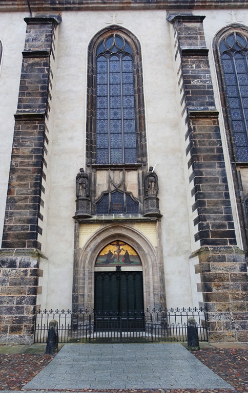 Castle Church Wittenberg, Martin Luther, 95 theses, church doors, Mighty Fortress