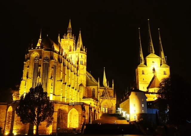 Domplatz, Erfurt, Germany, Erfurt Cathedral, Martin Luther