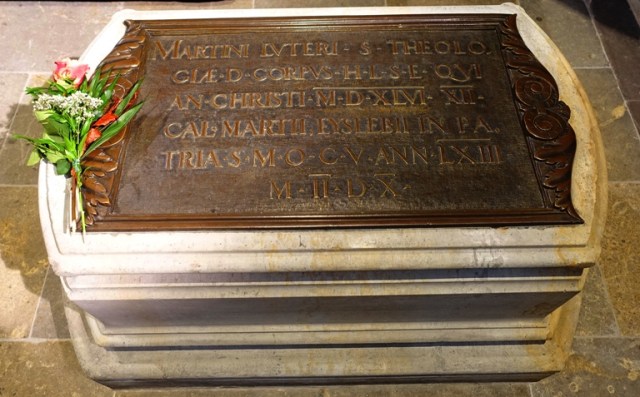 Martin Luther Grave, Castle Church, Wittenberg, Germany