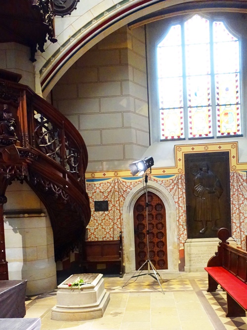 Martin Luther Grave, Grave Plate, Wittenberg, Germany, Castle Church