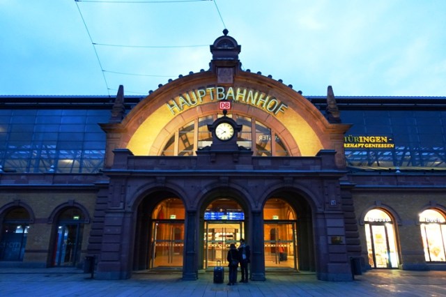 Erfurt, Train Station, Hauptbahnhof, ICE