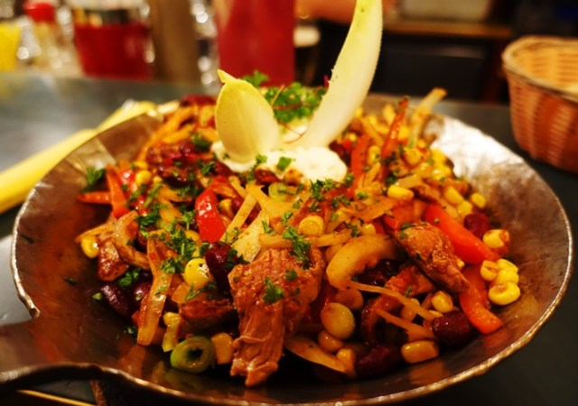 Rote Pfanne, Restauration Stilbruch, jena, Germany, regional food, German food