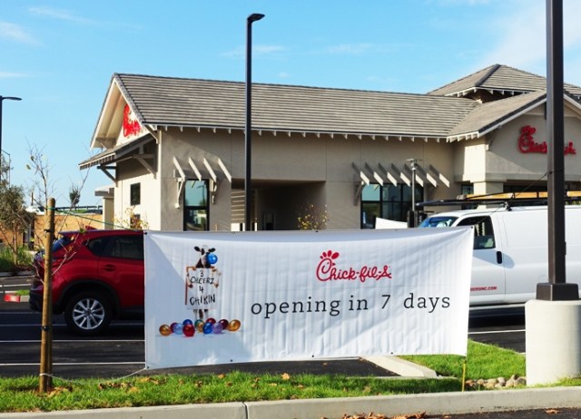 Chikin, Eat more Chicken, closed on Sunday, Pleasanton, Chick-fil-A