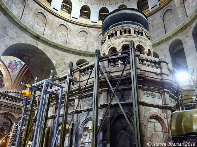 Holy Sepulcher, Edicule, Renovations, Tomb of Christ?