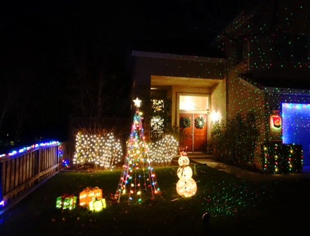 Christmas decorations, lights, holiday decorations