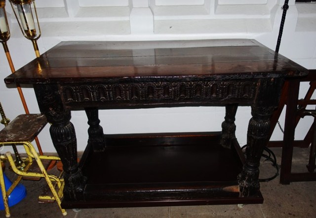Wooden Altar, Jacobean, Worksop Priory, Richard Barnard