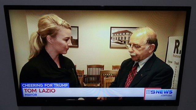 Ottumwa Iowa, Mayor Lazio, Channel 9 Sydney