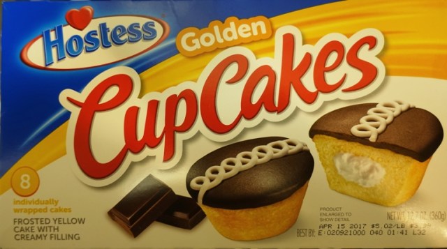 Golden Cupcakes, snack cakes, St. Patrick's Day