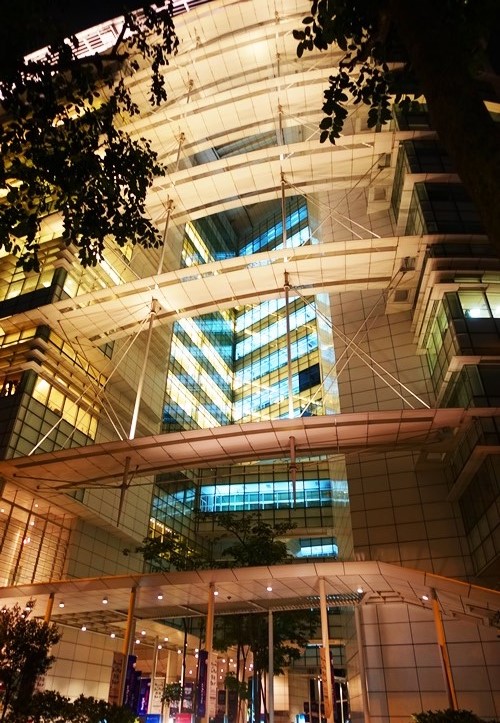 Singapore Library, Night shots
