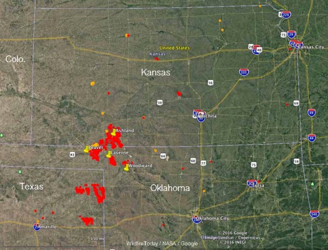 wildfiretoday.com, kansas fires, starbuck fire