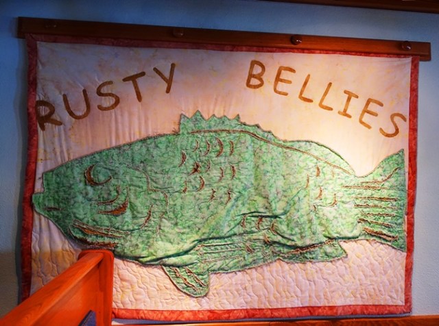Rusty Bellies, Tarpon Springs, Wall Hanging