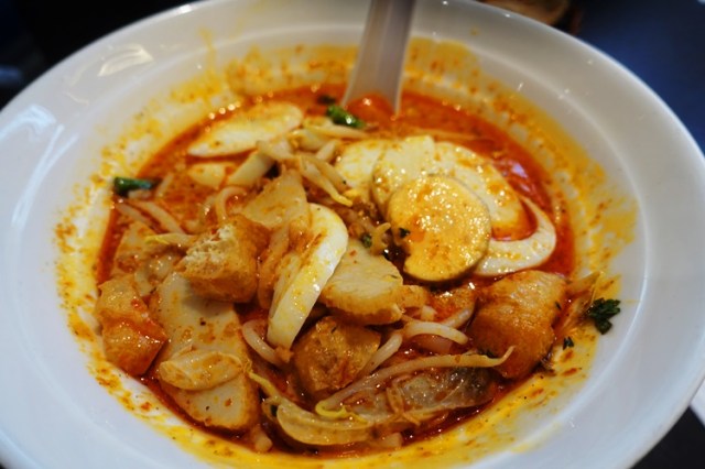 Katong Laksa, Singapore, Soup, Spicy soup, coconut milk